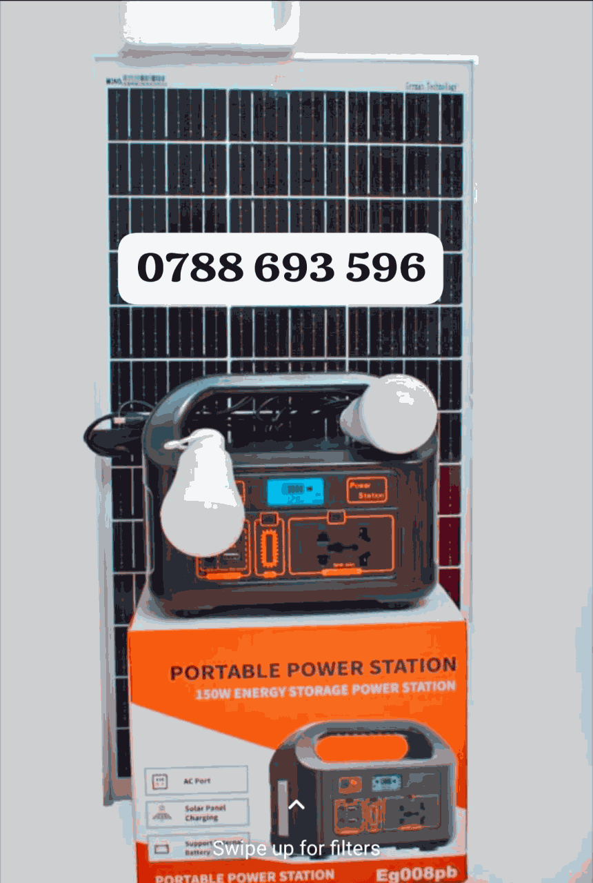 Portable Power Station + Small 30W Solar