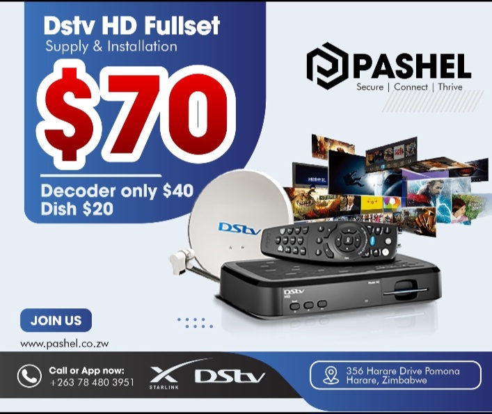 Dstv full set and installation