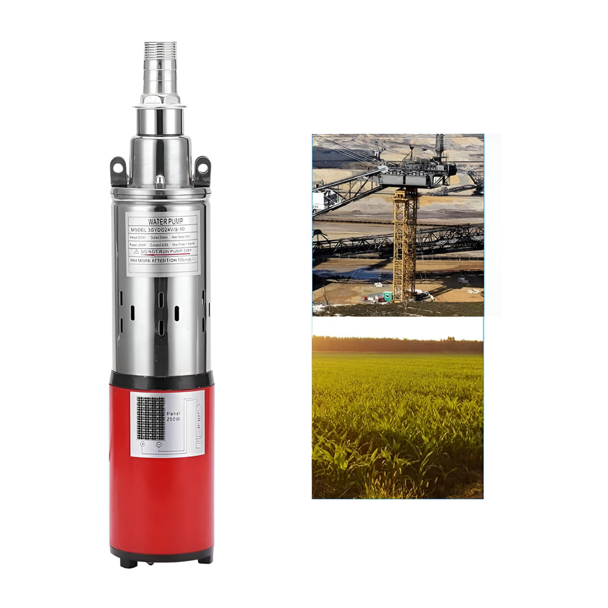 48v DC 500watts solar pump 65meters
