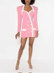 BALMAIN BLAZER MINI DRESS