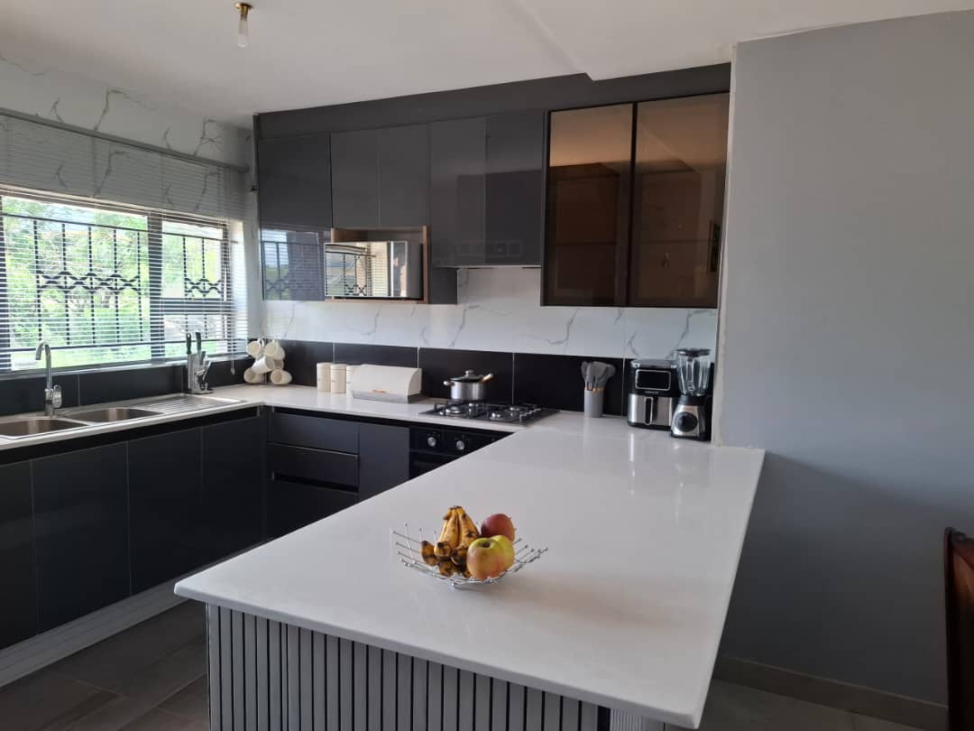 Fitted cupboards