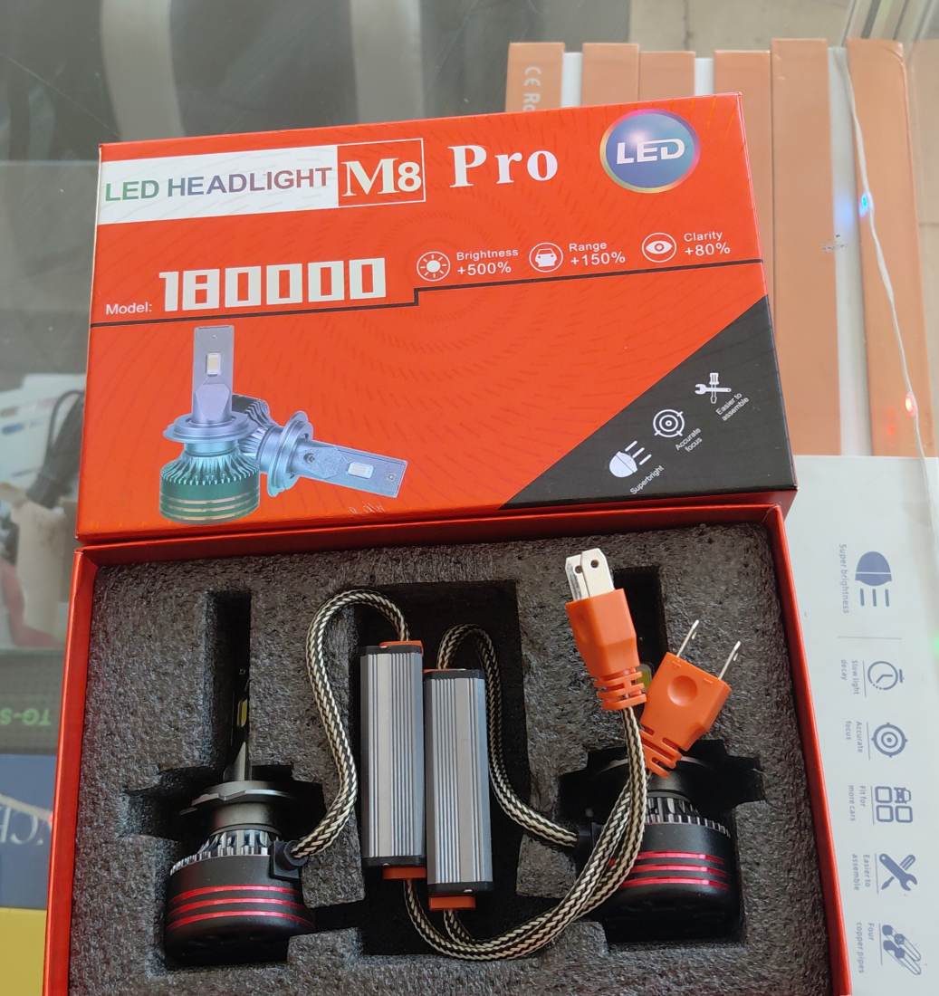M8 Pro head lights