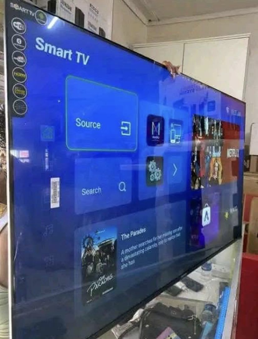 75” Samsung LED 4k pic quality smart tv
