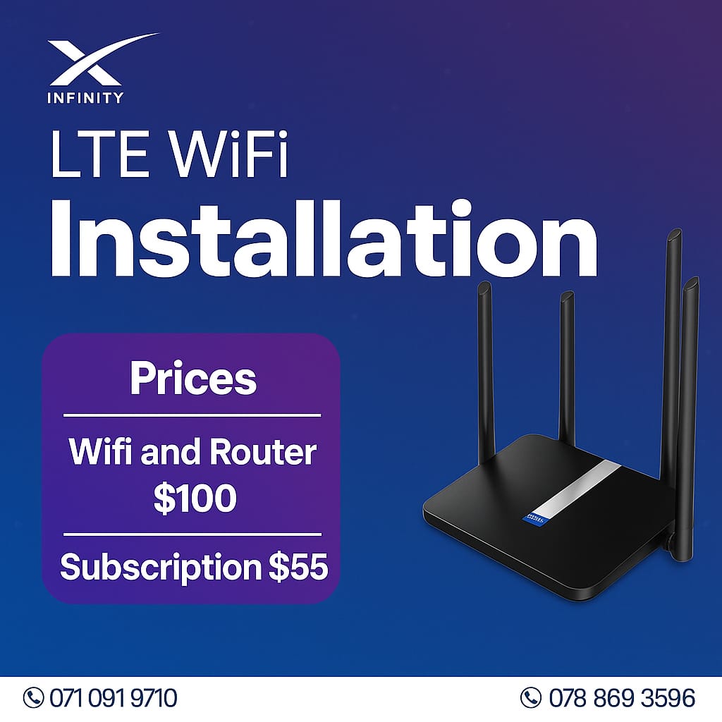 LTE Portable Full Indoor Fast Wifi Kit