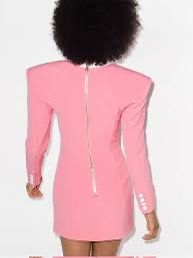 BALMAIN BLAZER MINI DRESS